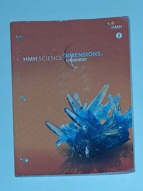 2 Textbooks HMH Science Dimensions Grades 6 to 8: Waves in Physics, Chemistry